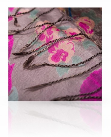 Палантин Женский S-SPARROW/PURPLE